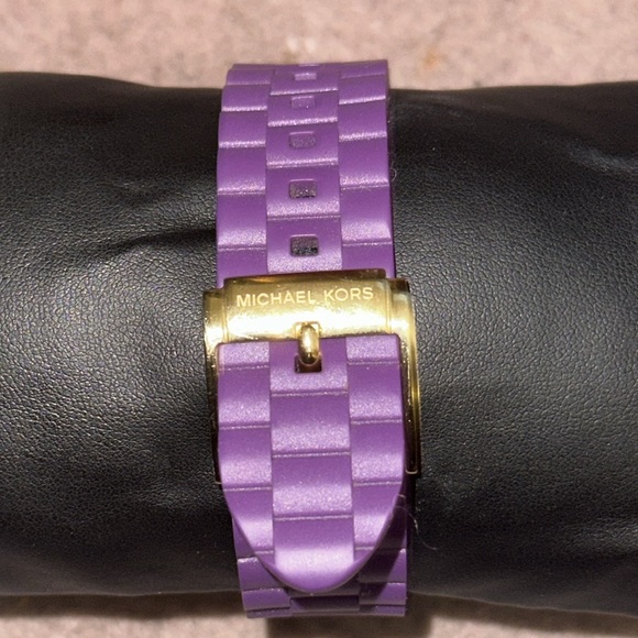 MICHAEL KORS, Chronograph Quartz Purple Dial Ladies Watch, MK5294 - Picture 9 of 13